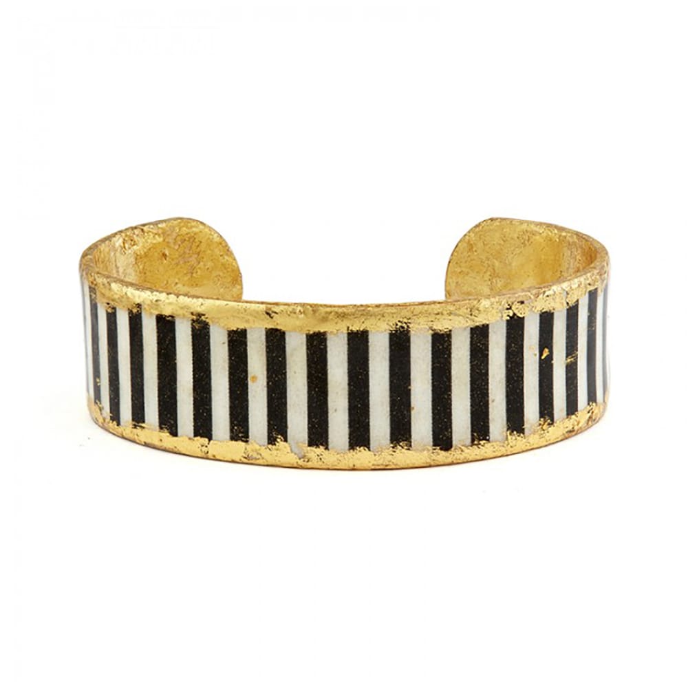 castle-rocks-and-jewelry-BW-111-black-and-white-stripe-cuff-skinny-evocateur