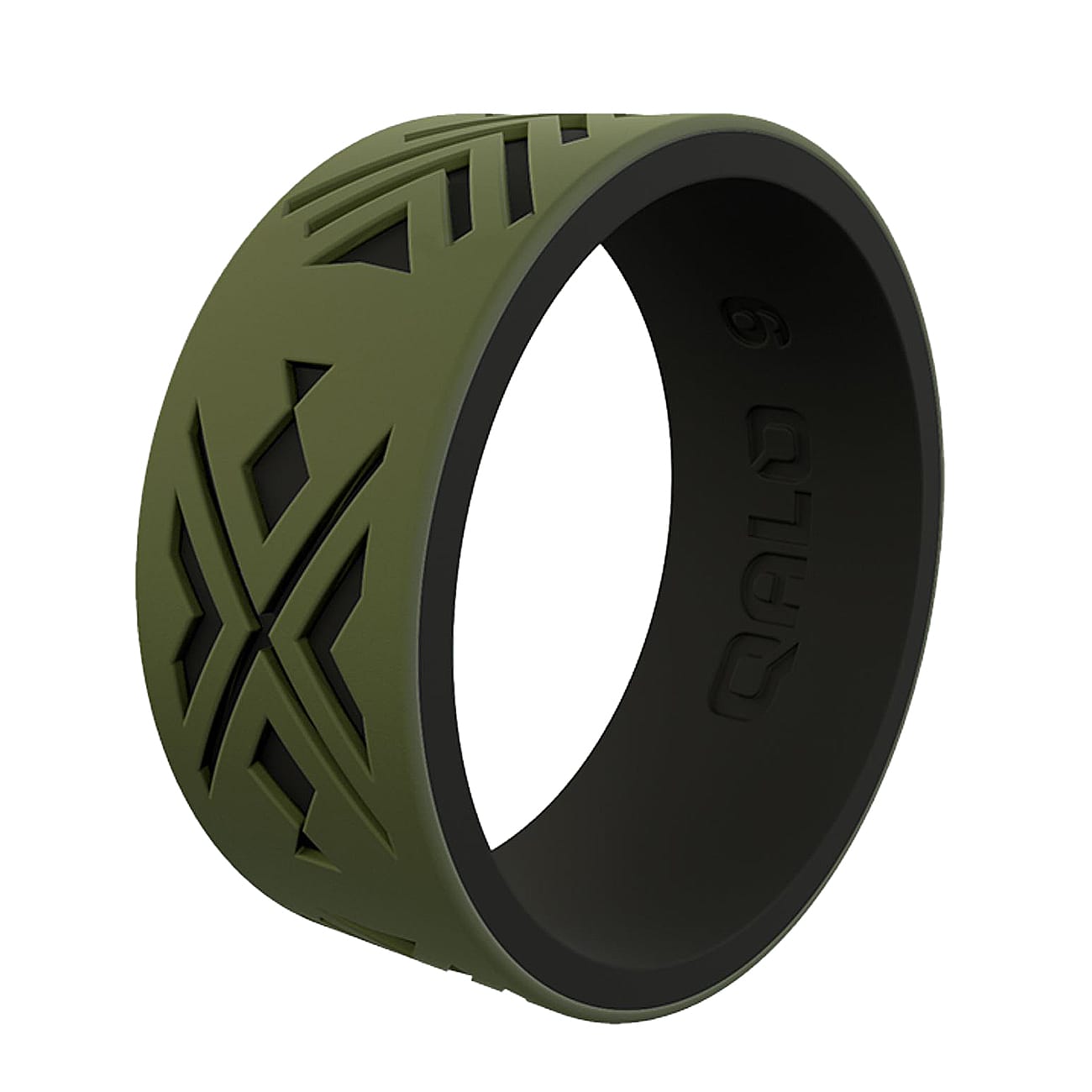 Qalo clearance army ring